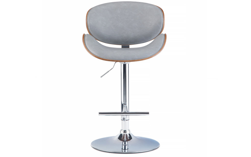 Marana Bentwood Adjustable Swivel Bar Stool