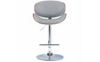 Marana Bentwood Adjustable Swivel Bar Stool