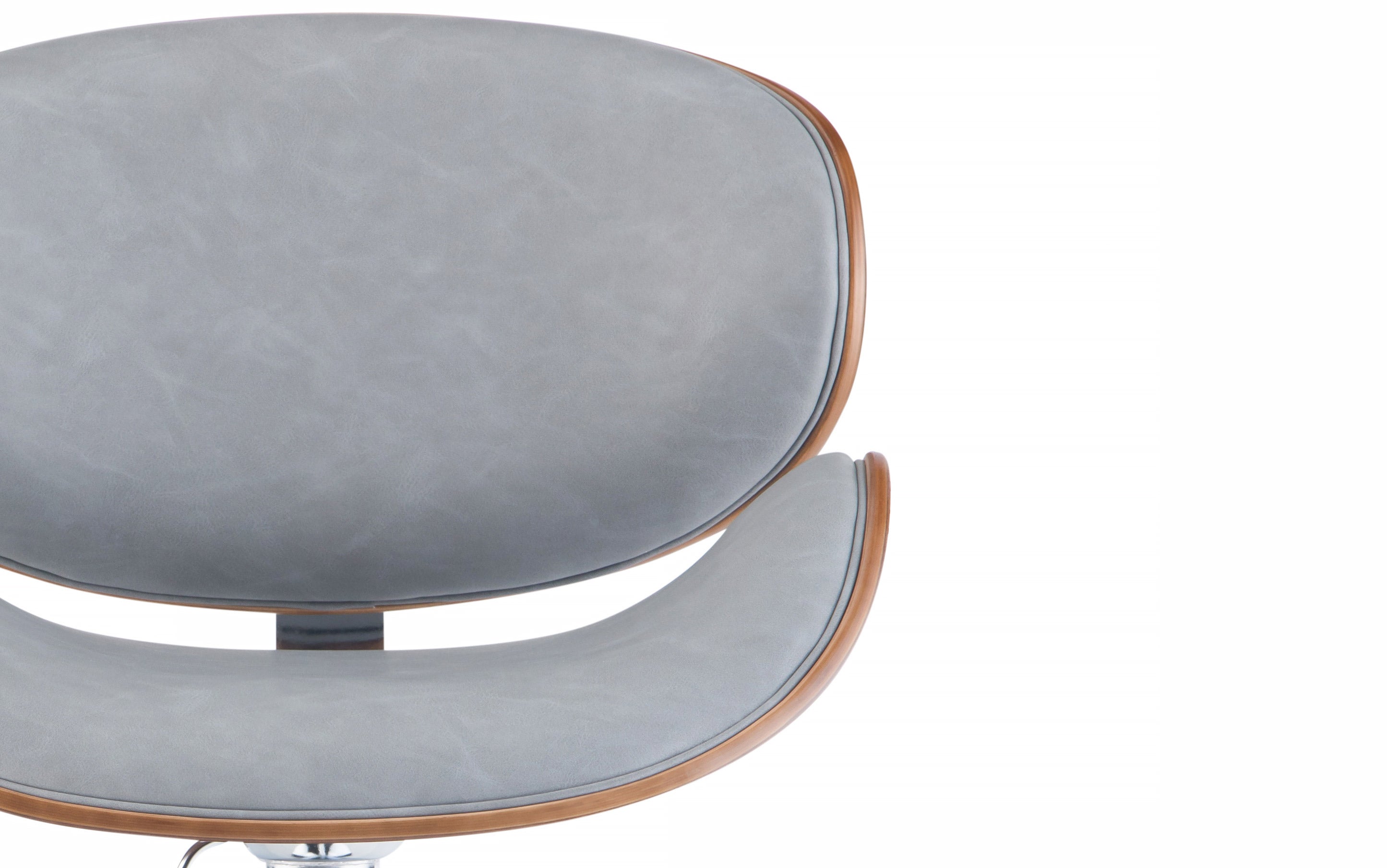 Marana Bentwood Adjustable Swivel Bar Stool