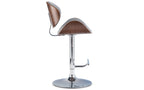 Marana Bentwood Adjustable Swivel Bar Stool