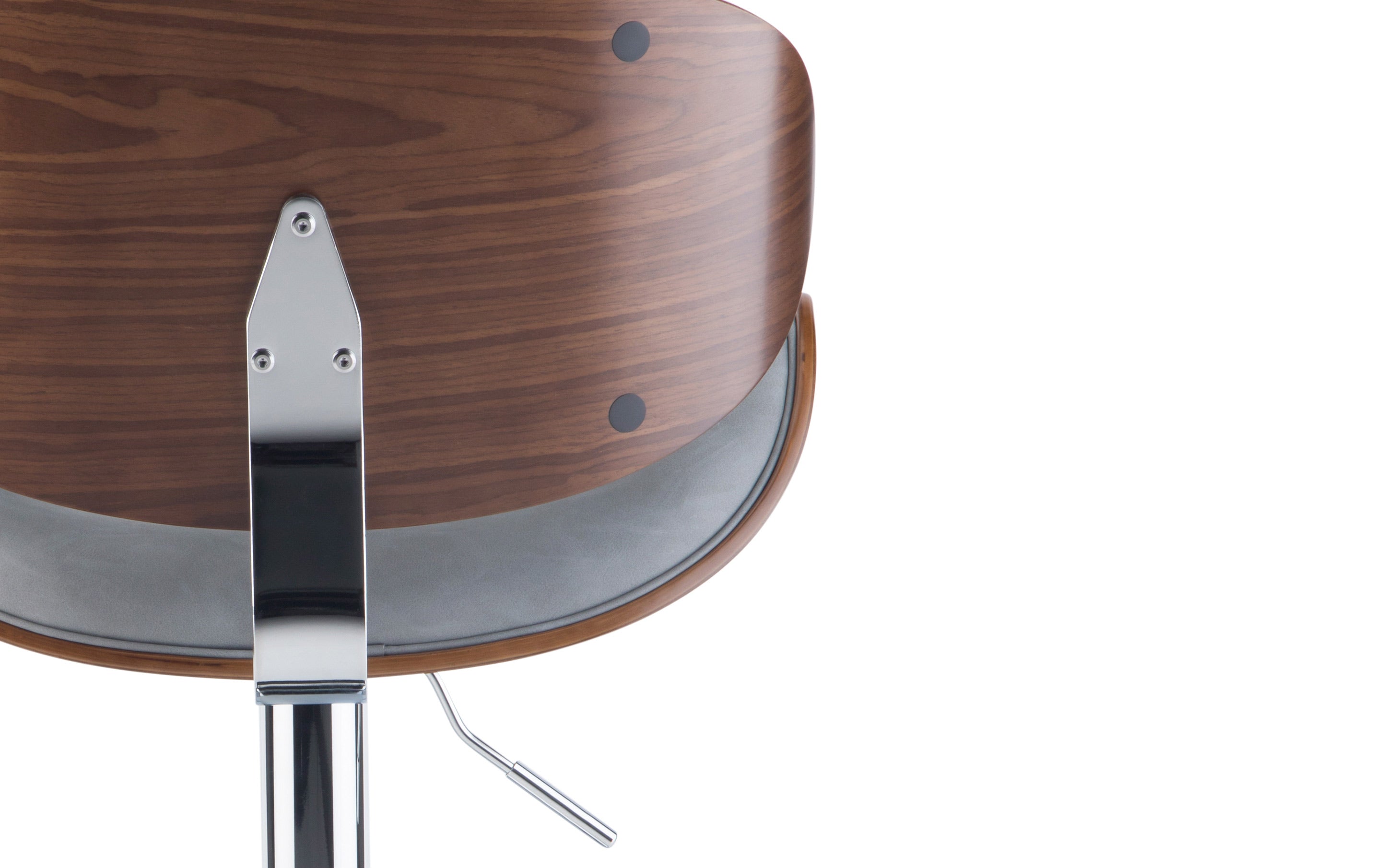 Marana Bentwood Adjustable Swivel Bar Stool