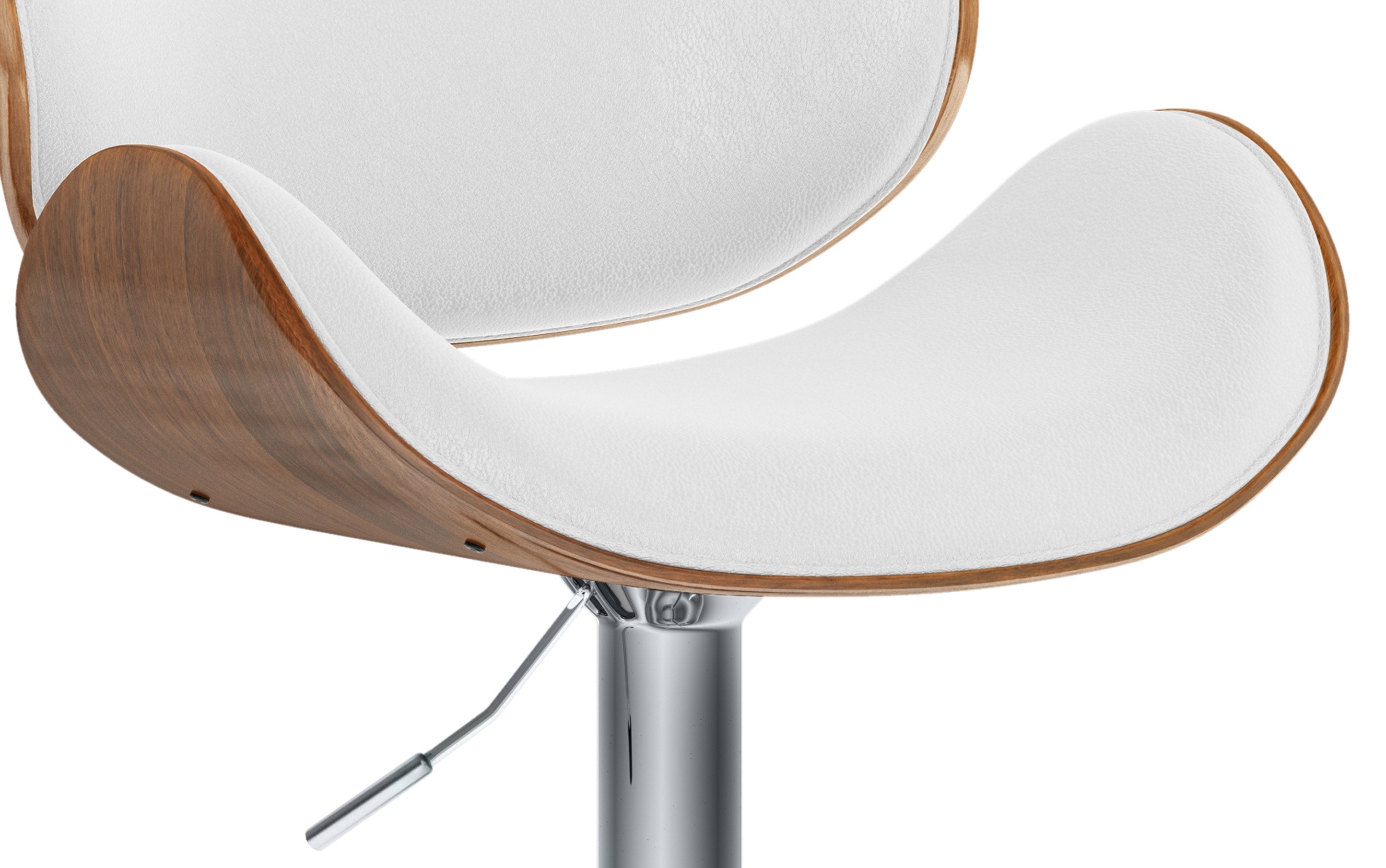 Marana Bentwood Adjustable Swivel Bar Stool