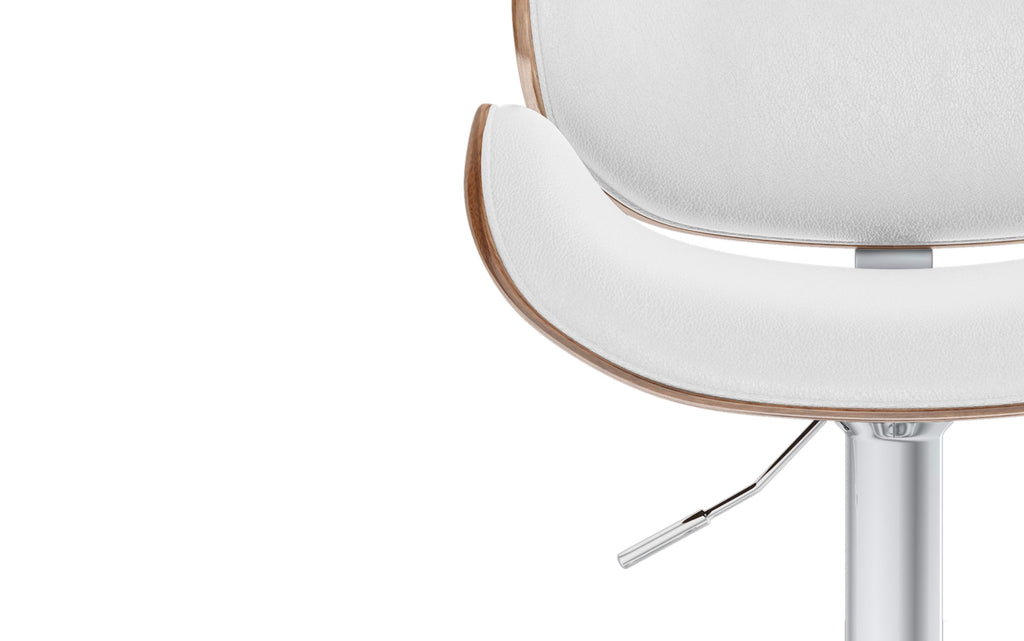 Marana Bentwood Adjustable Swivel Bar Stool