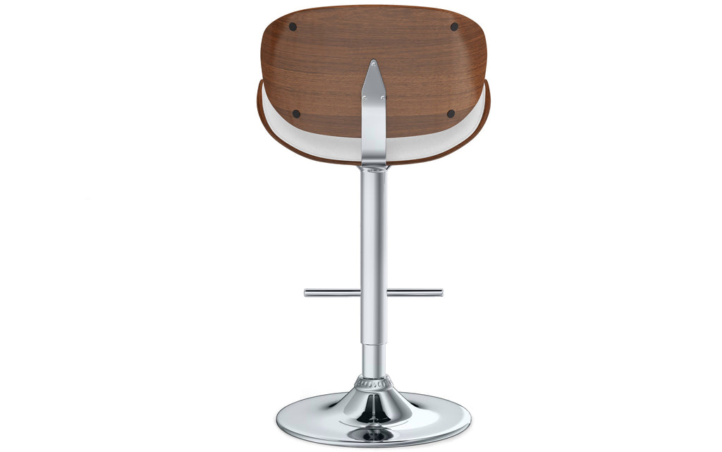 Marana Bentwood Adjustable Swivel Bar Stool