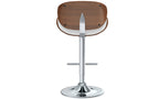 Marana Bentwood Adjustable Swivel Bar Stool