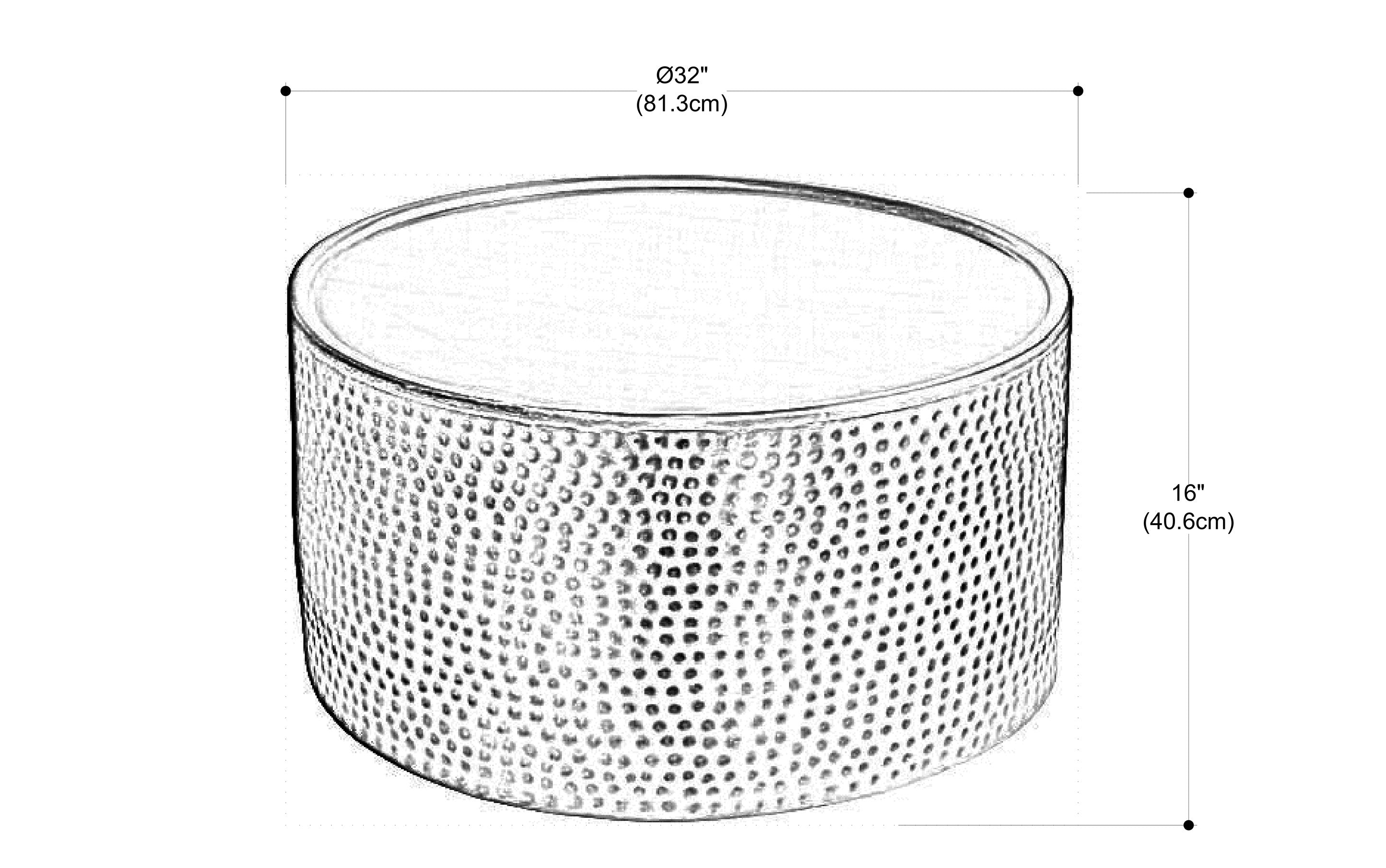 Corbin Metal Coffee Table