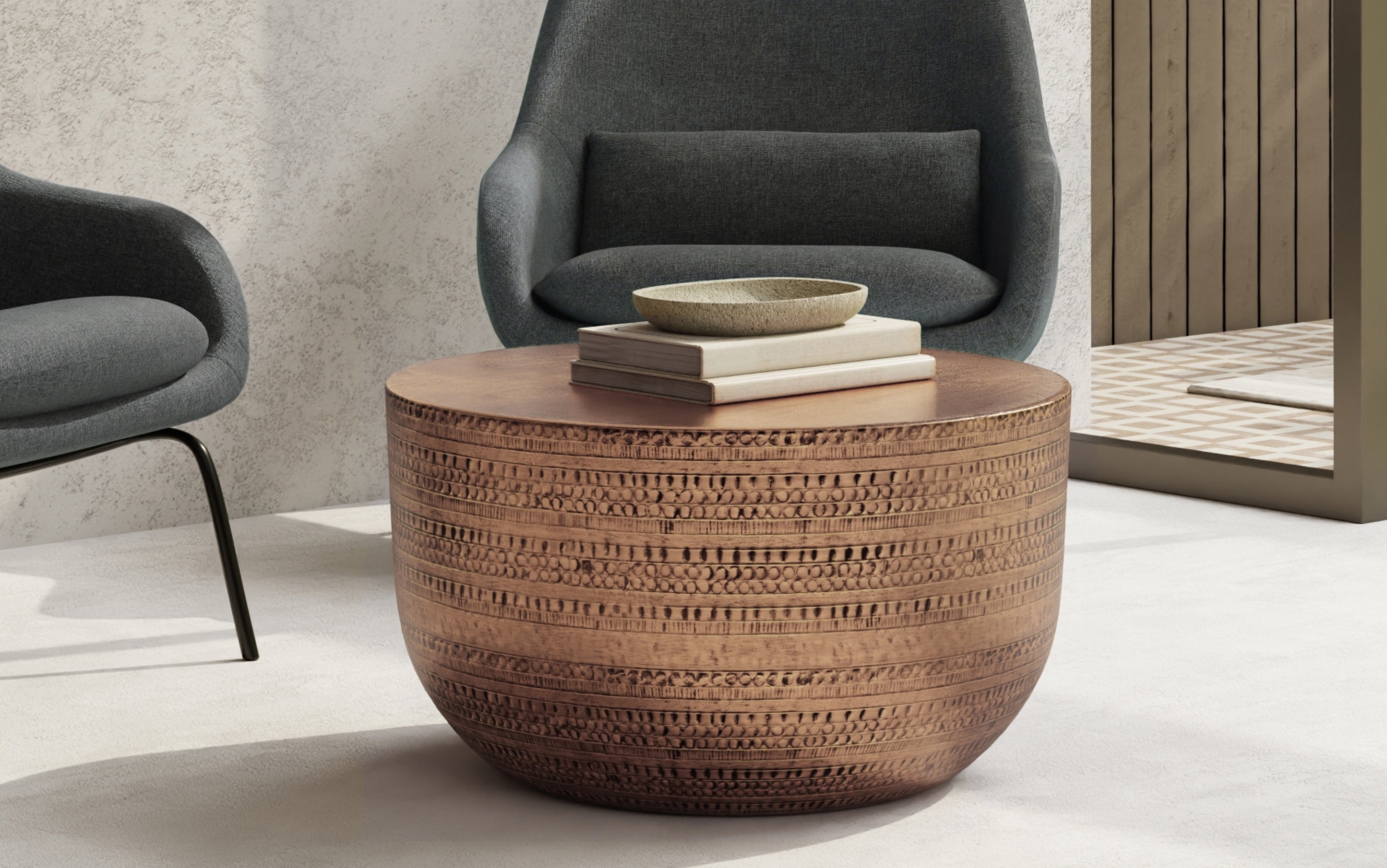 Johnsen Metal Coffee Table