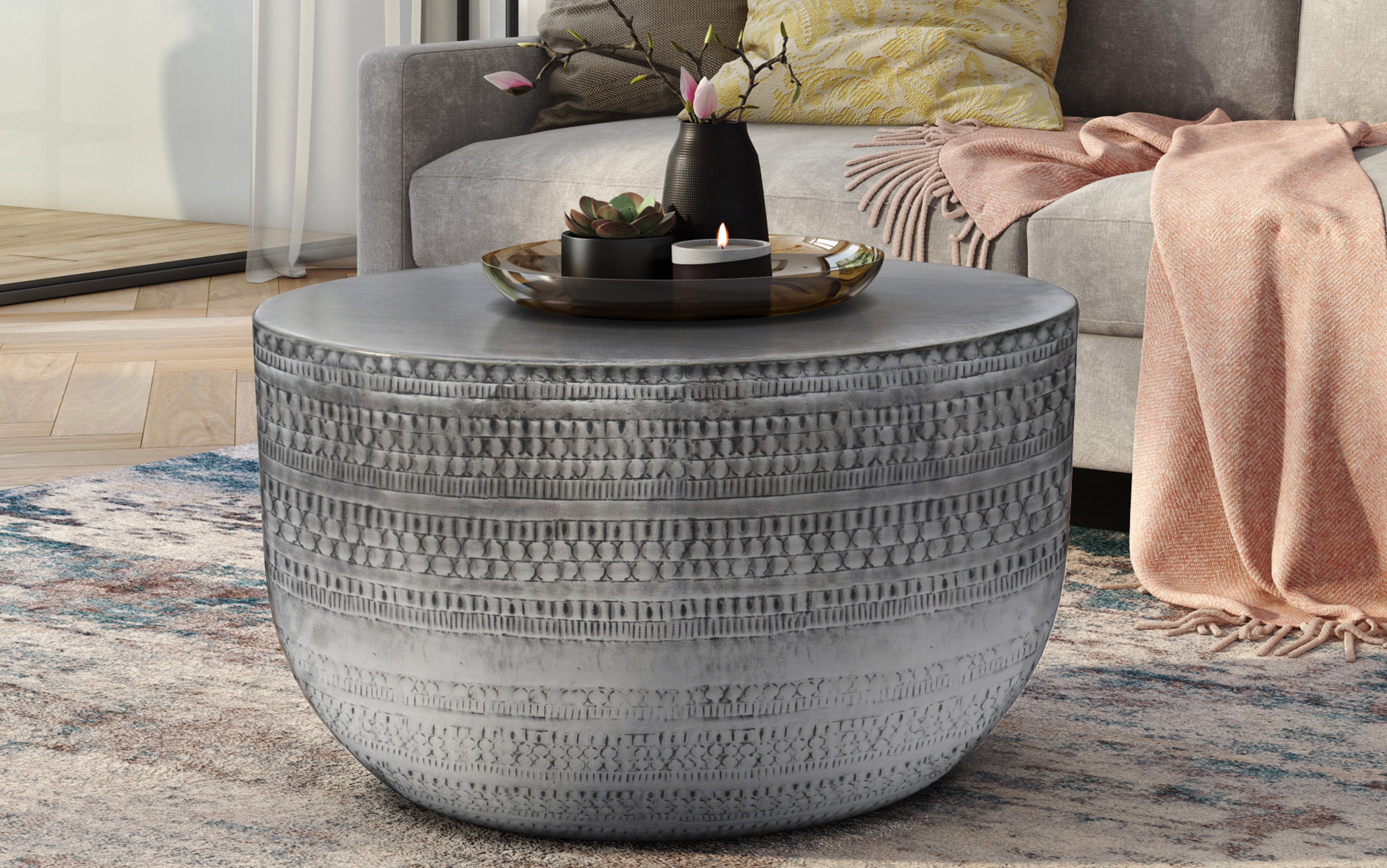 Johnsen Metal Coffee Table