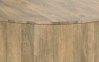 Millbury Drum Coffee Table in Mango