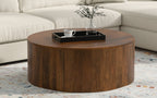 Millbury Drum Coffee Table in Mango