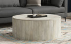 Millbury Drum Coffee Table in Mango