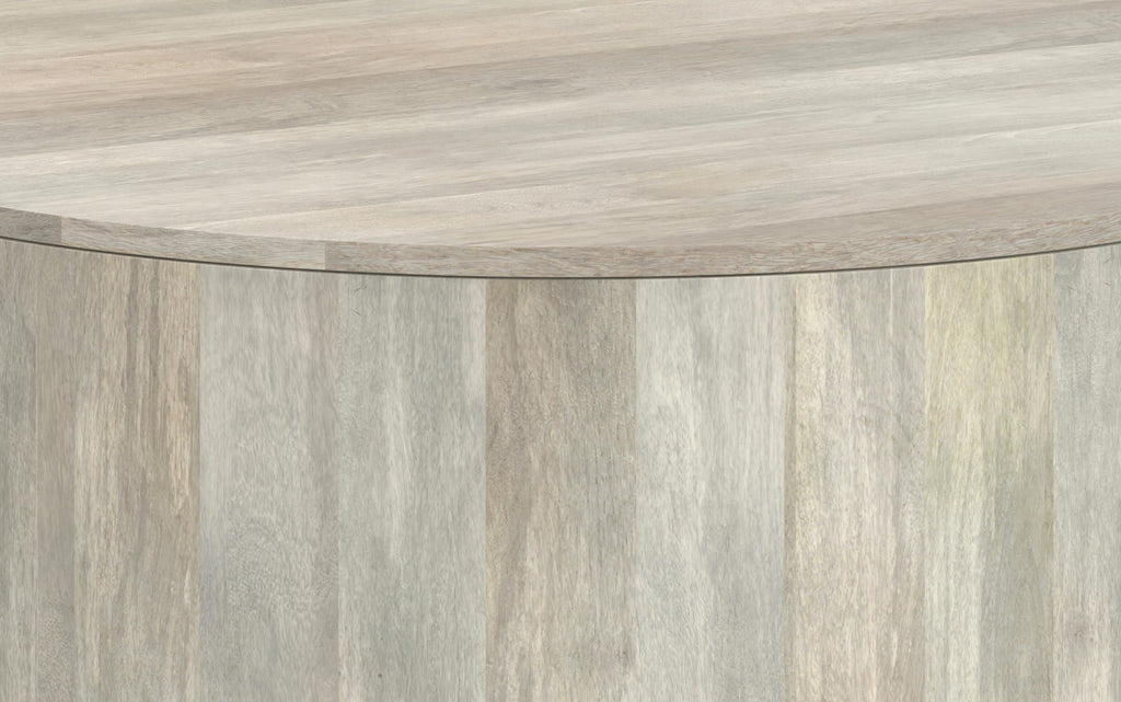 Millbury Drum Coffee Table in Mango