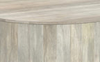 Millbury Drum Coffee Table in Mango