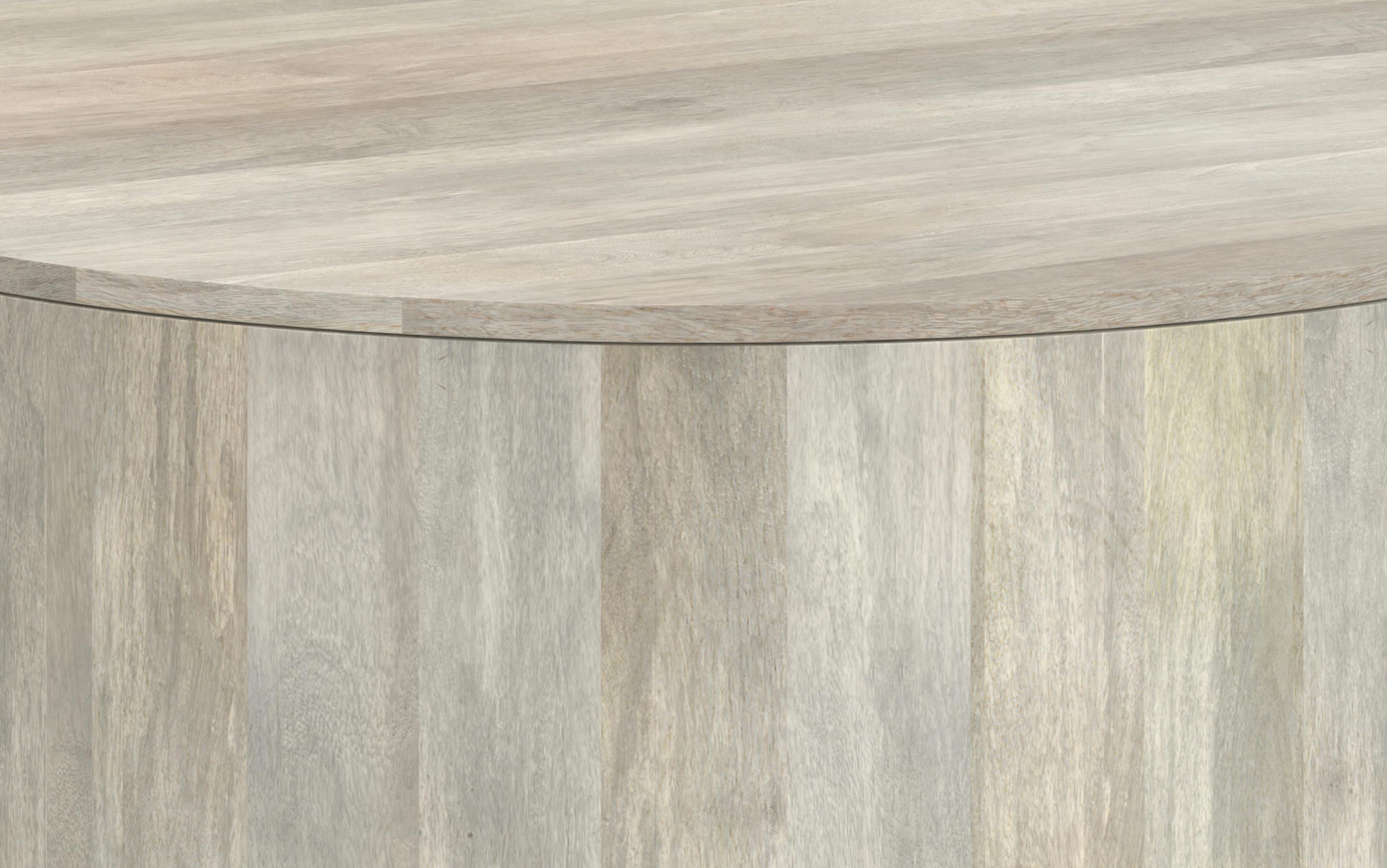 Millbury Drum Coffee Table in Mango