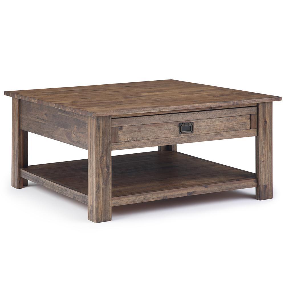 Monroe Square Coffee Table in Acacia