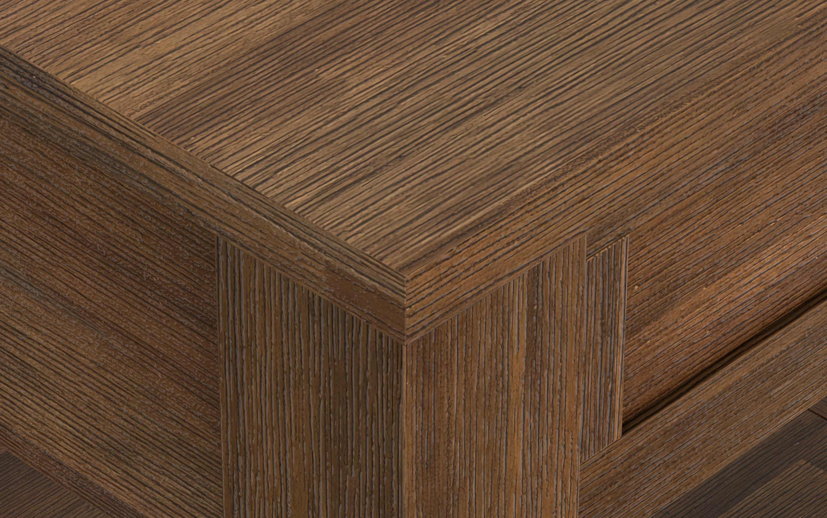 Monroe End Table in Acacia