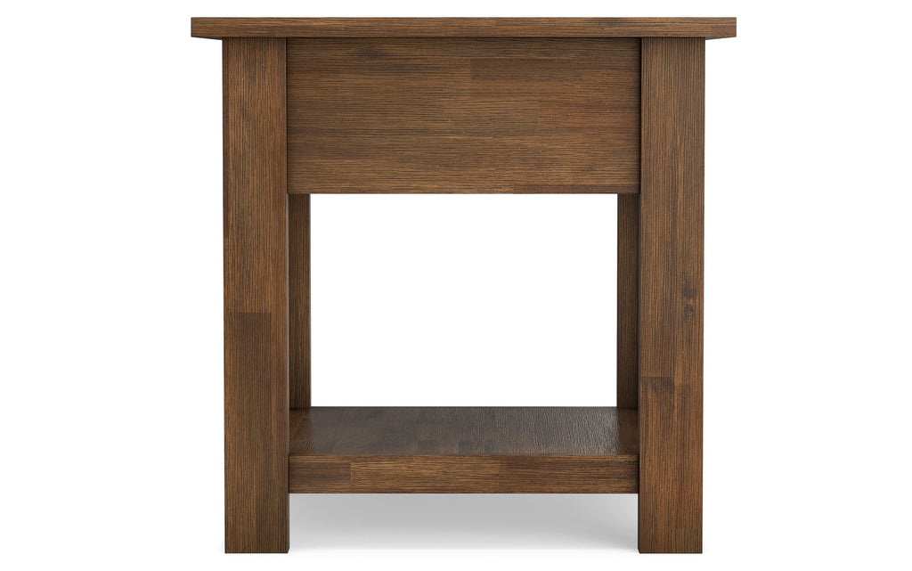 Monroe End Table in Acacia