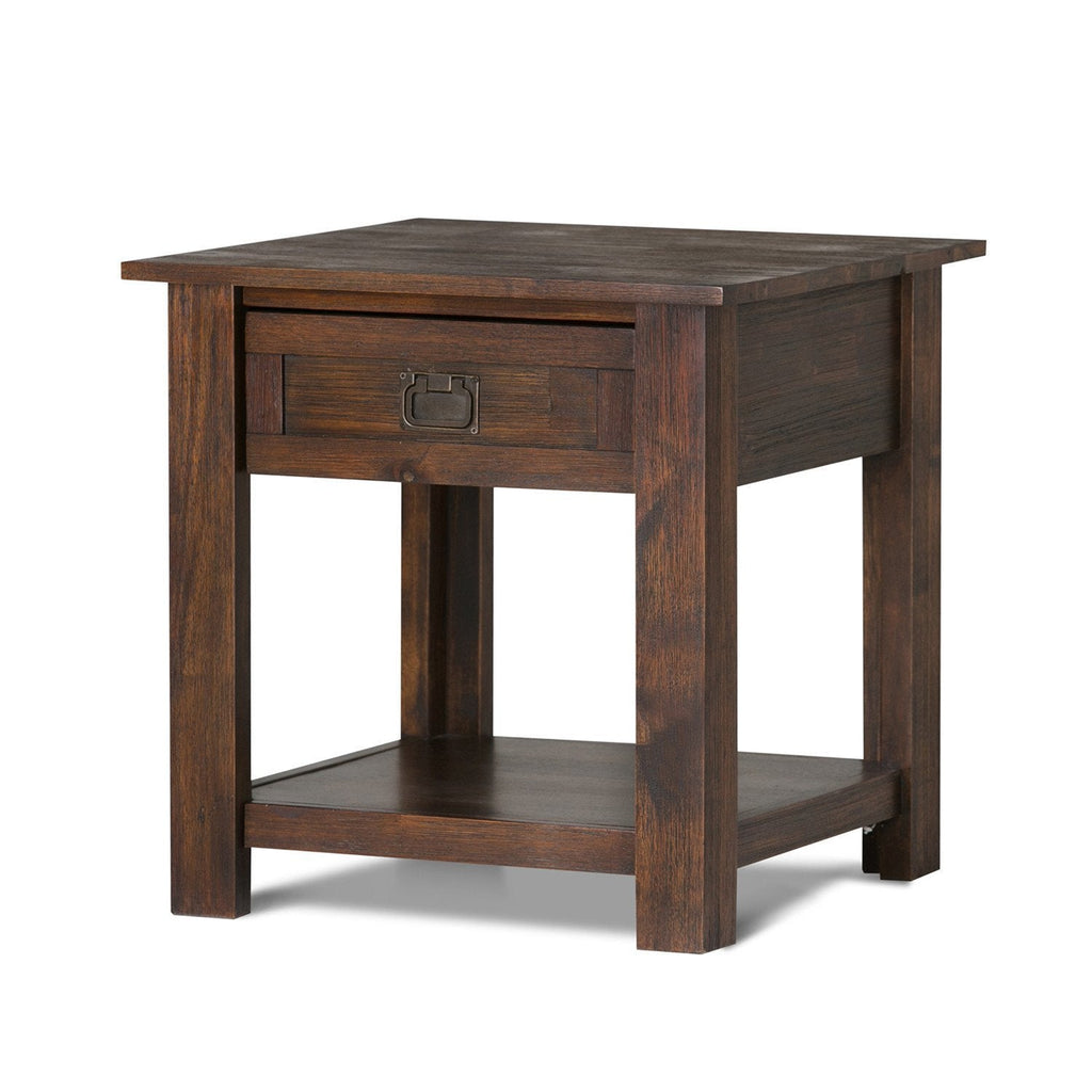 Monroe End Table in Acacia