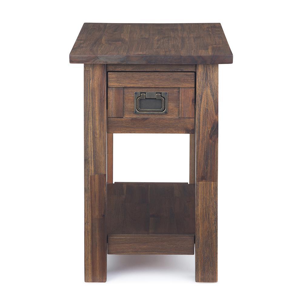 Monroe Narrow Side Table in Acacia