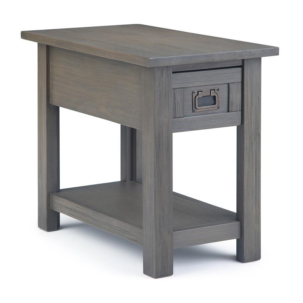 Monroe Narrow Side Table in Acacia