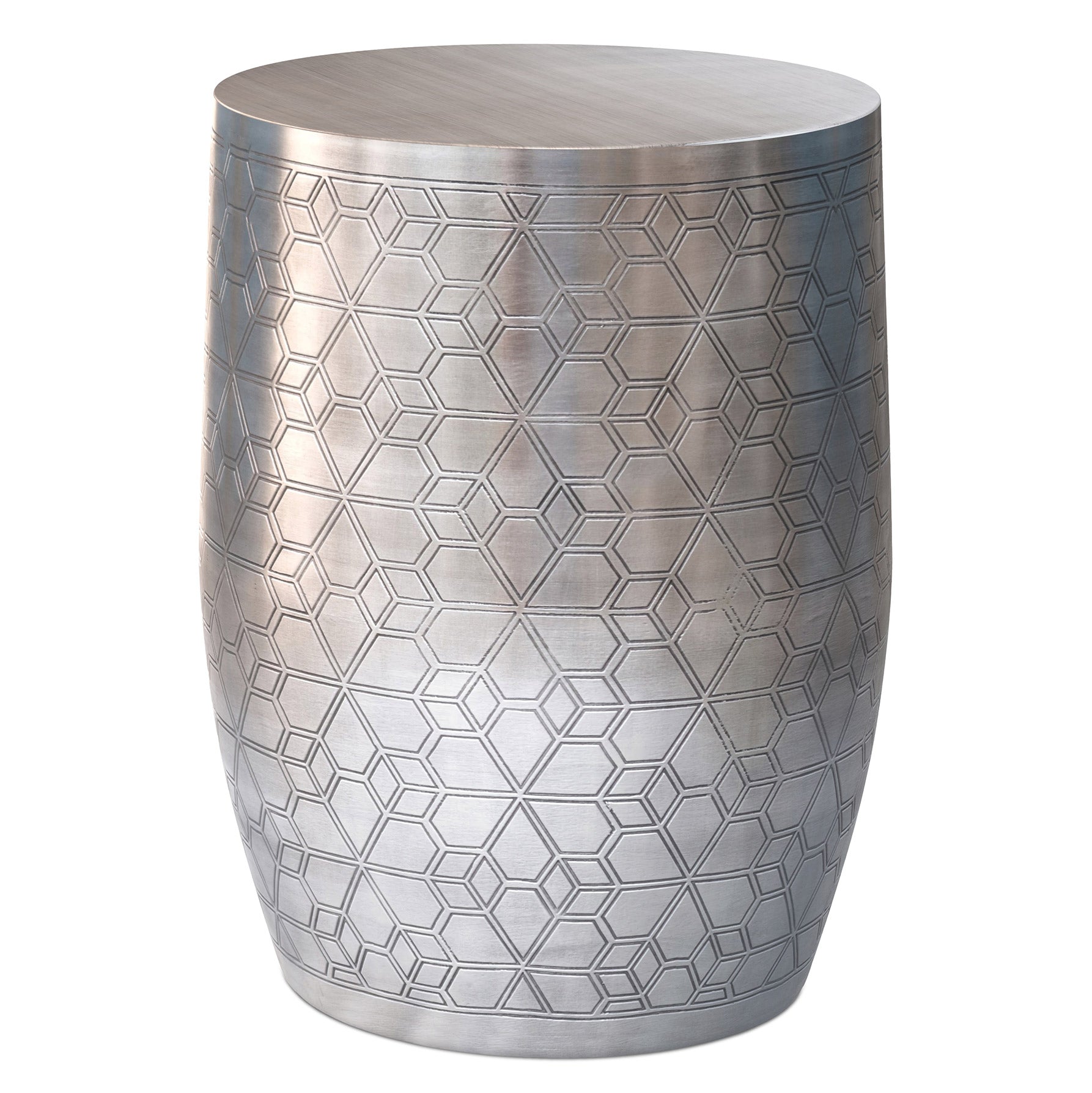 Johnsen 15 inch Geometric Pattern Accent Table