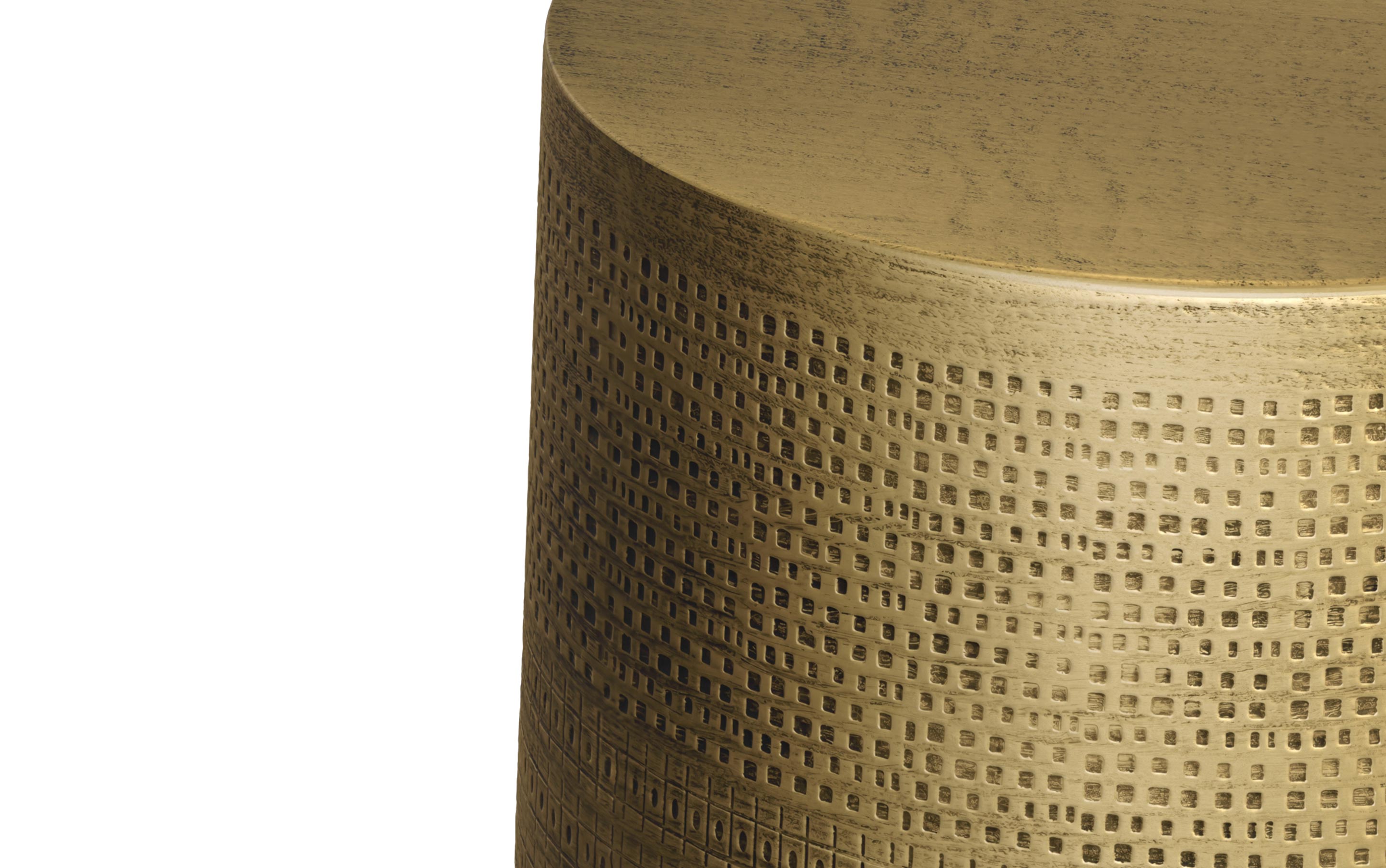 Johnsen 15 inch Morse Pattern Accent Table