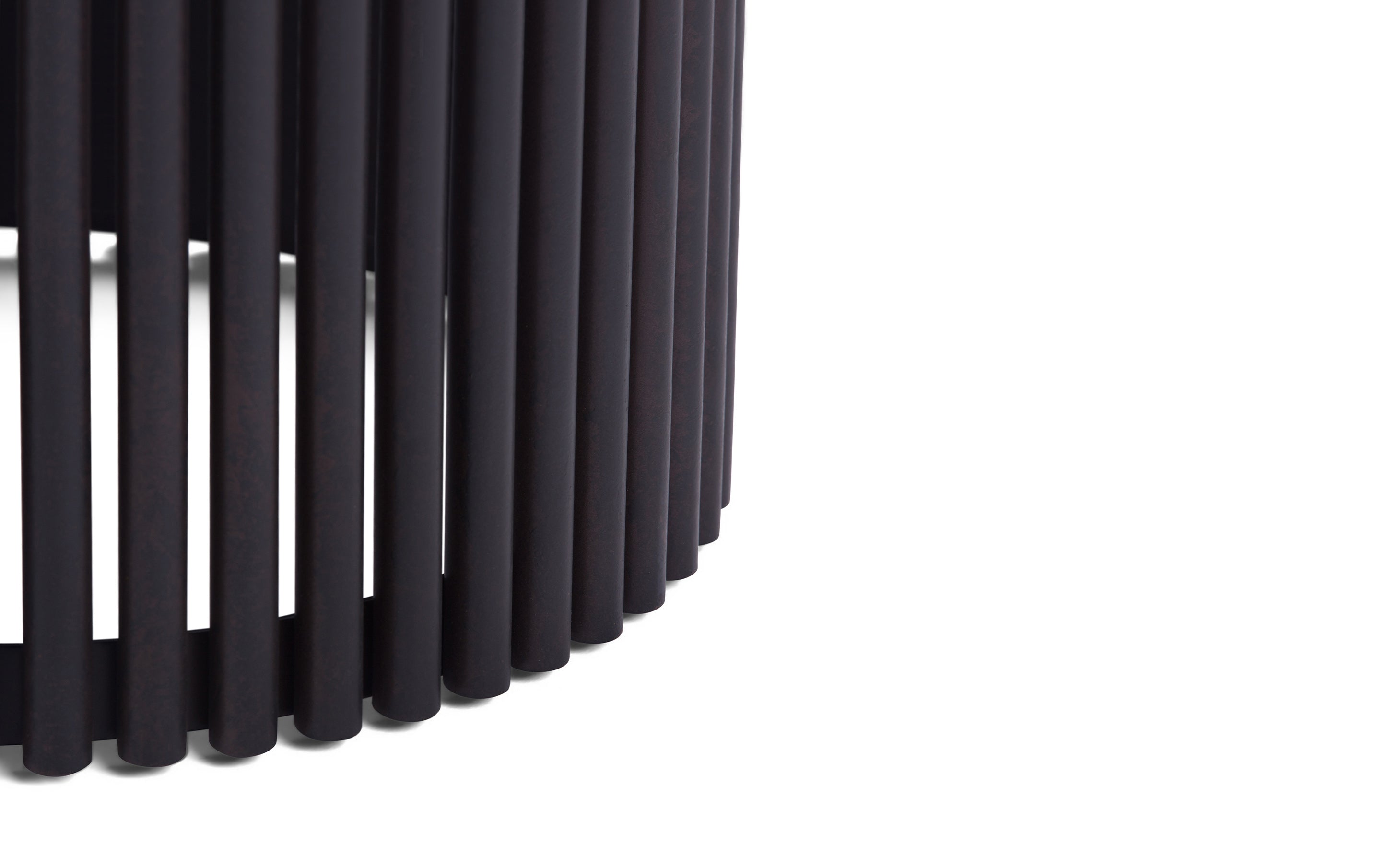 Demy Metal and Wood Accent Table