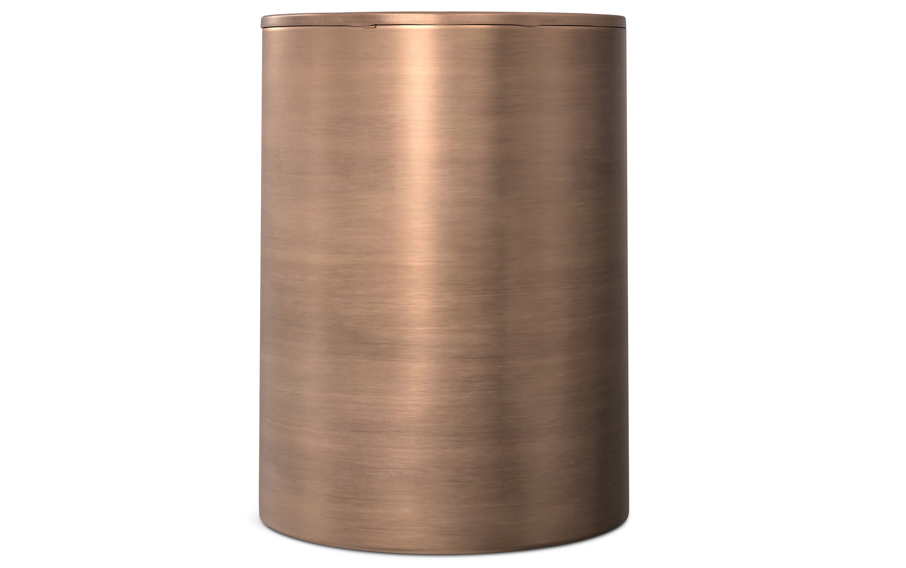 Corbin Metal Side Table in Smooth Finish