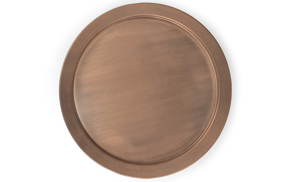 Corbin Metal Side Table in Smooth Finish