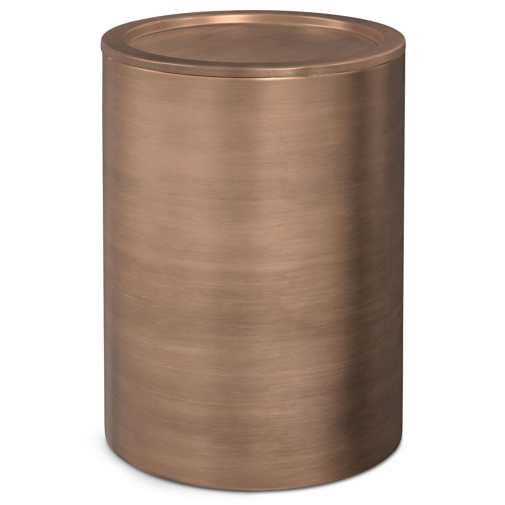 Corbin Metal Side Table in Smooth Finish