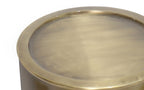 Corbin Metal Side Table in Antique Gold