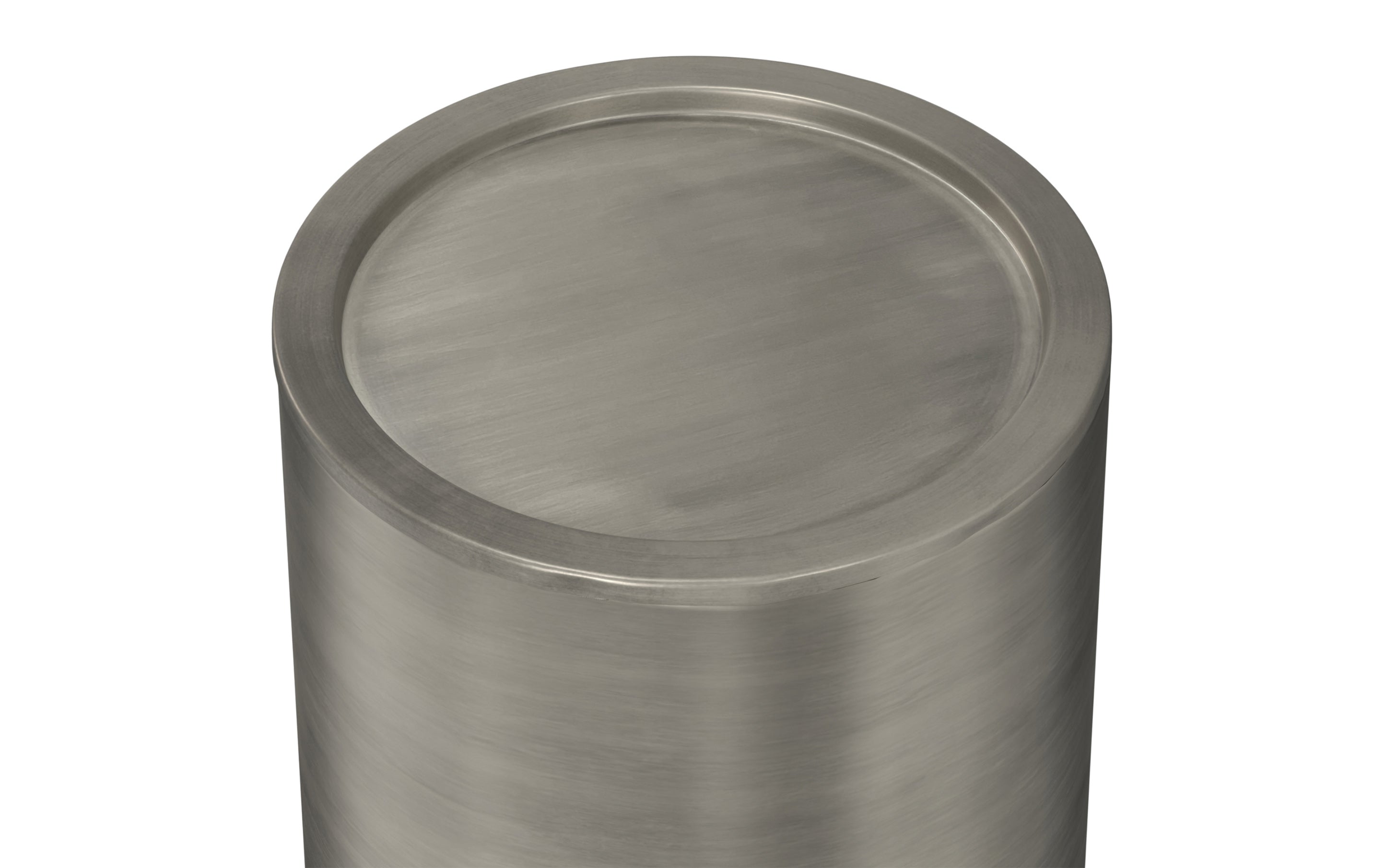 Corbin Metal Side Table in Smooth Finish