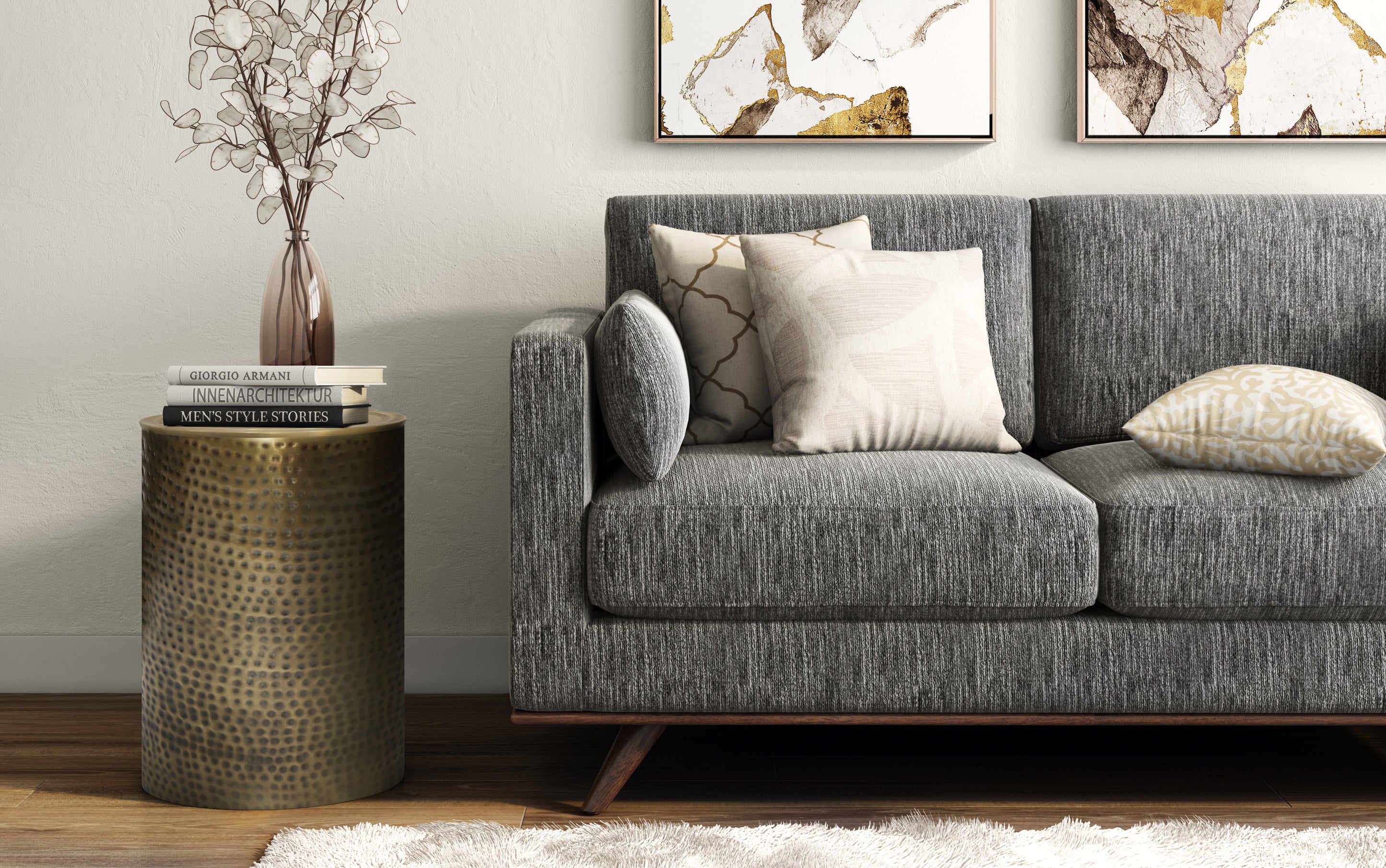 Corbin Metal Side Table