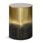 Curtis Metal Table in Black and Gold