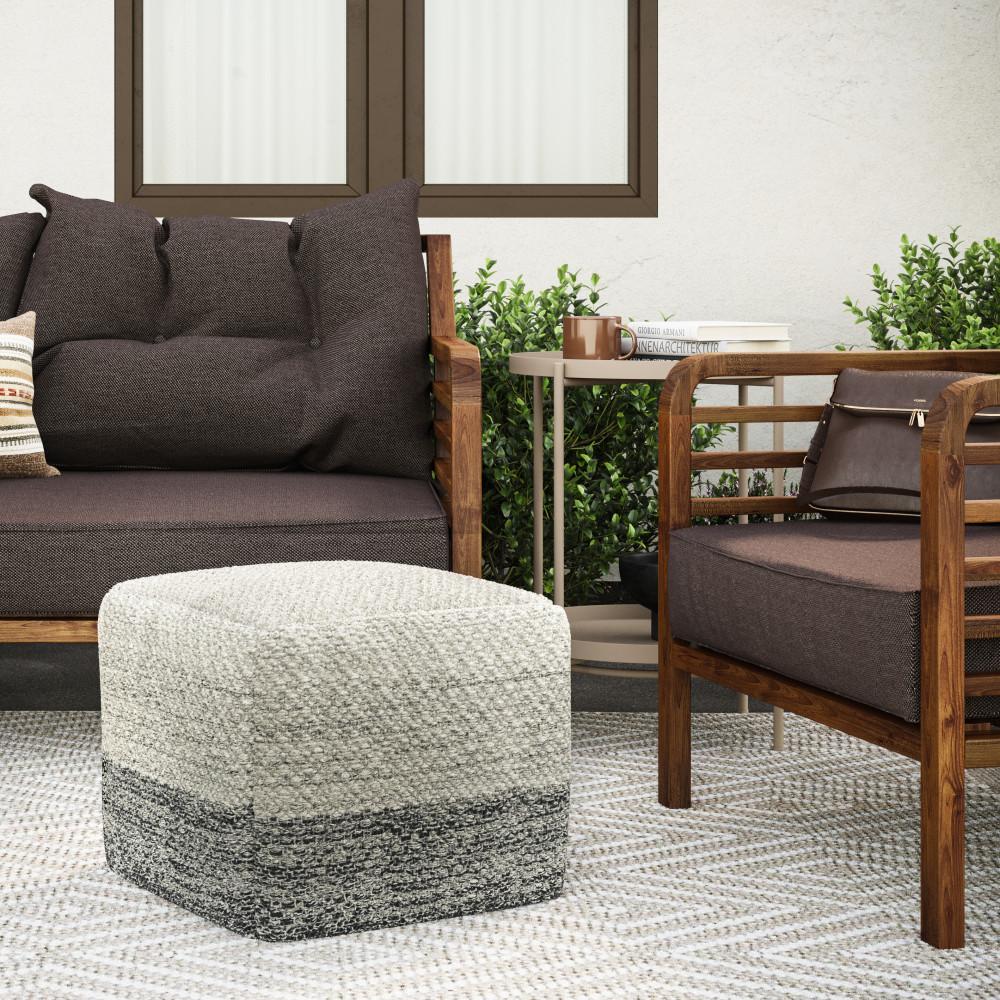 Macie Outdoor/ Indoor Pouf