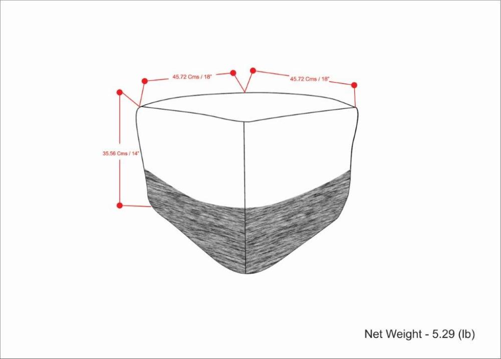 Macie Outdoor/ Indoor Pouf