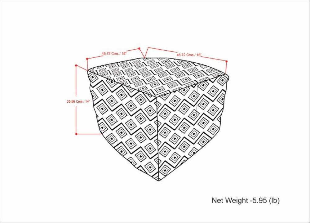 Hendrik Outdoor/ Indoor Pouf