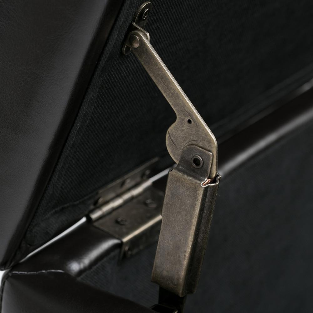 Dover Storage Ottoman in Vegan Leather