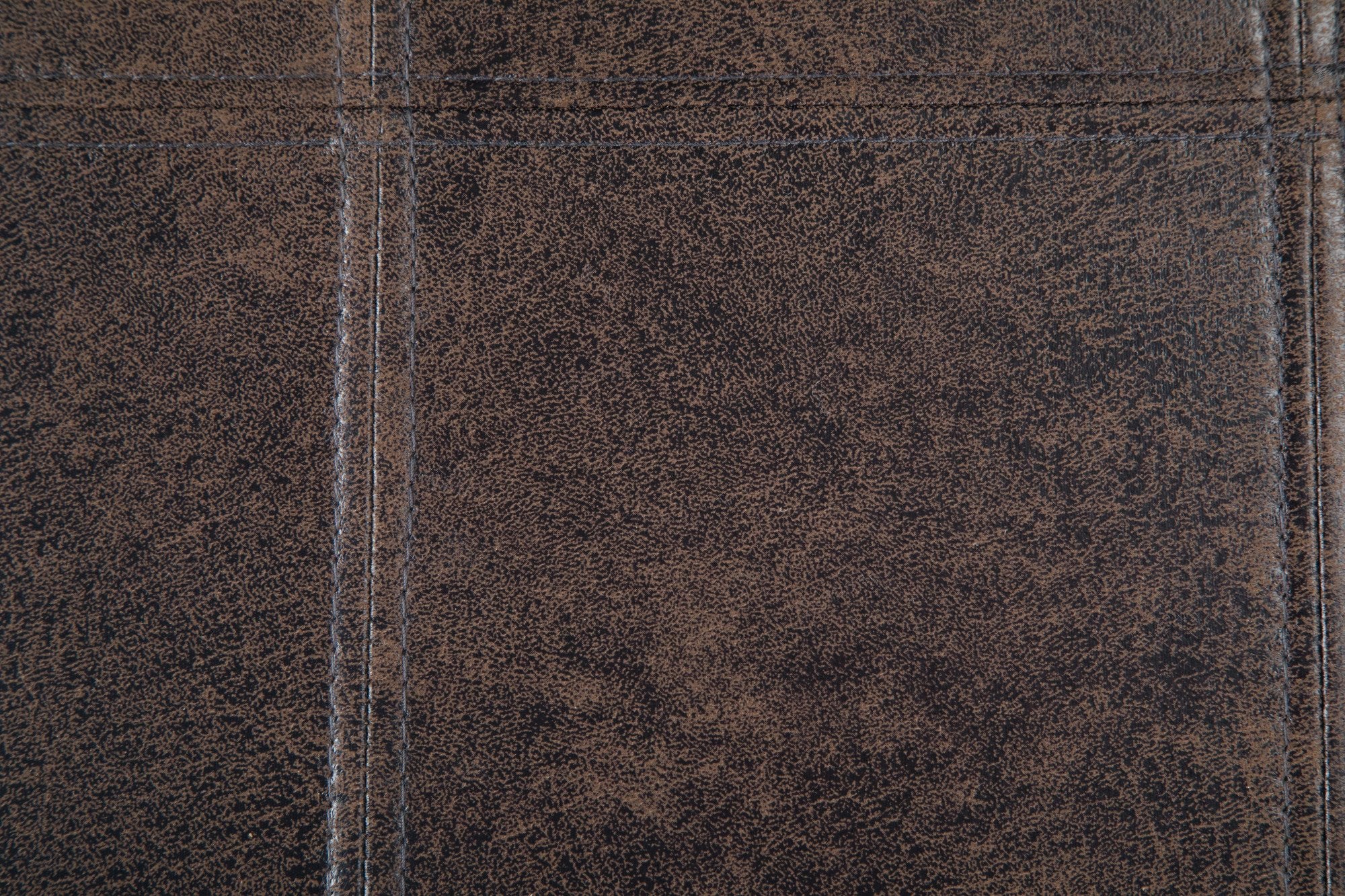 Dover Storage Ottoman in Distressed Vegan Leather