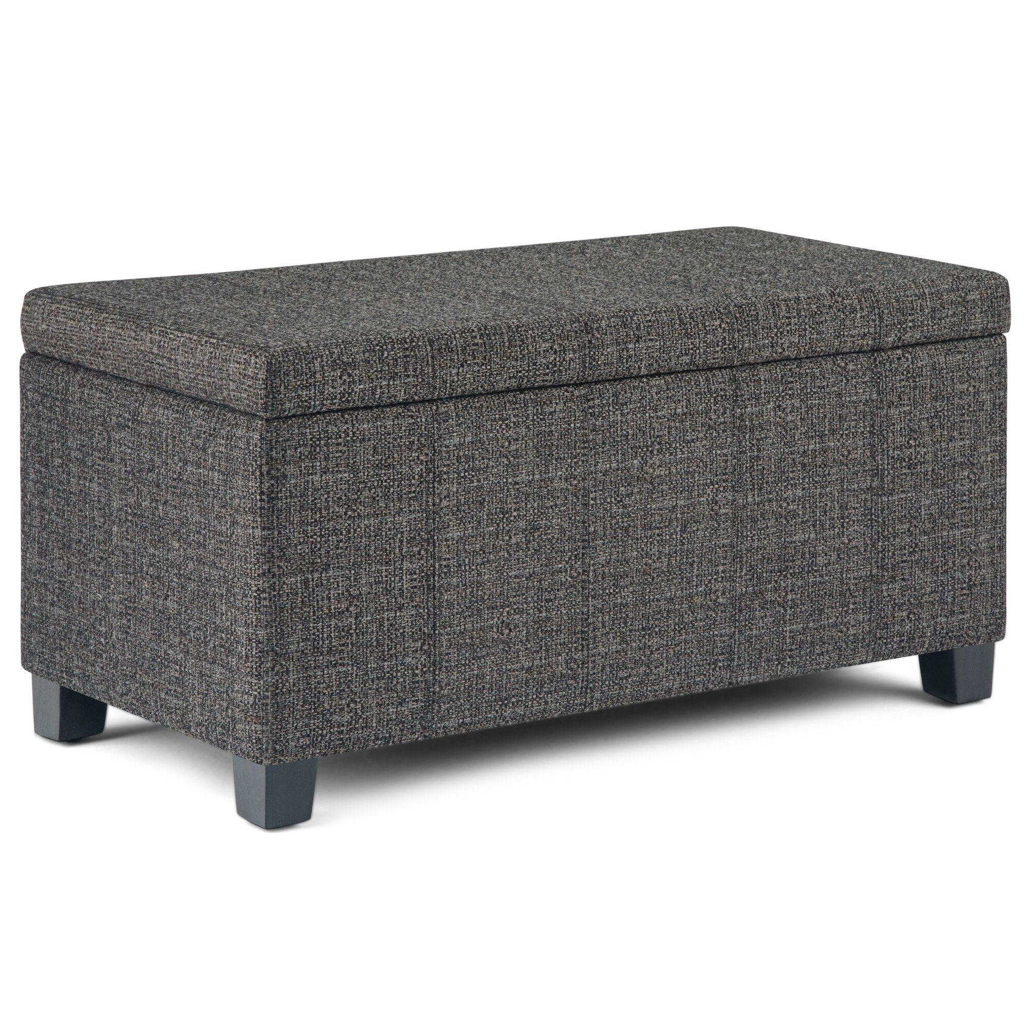 Dover Storage Ottoman in Linen