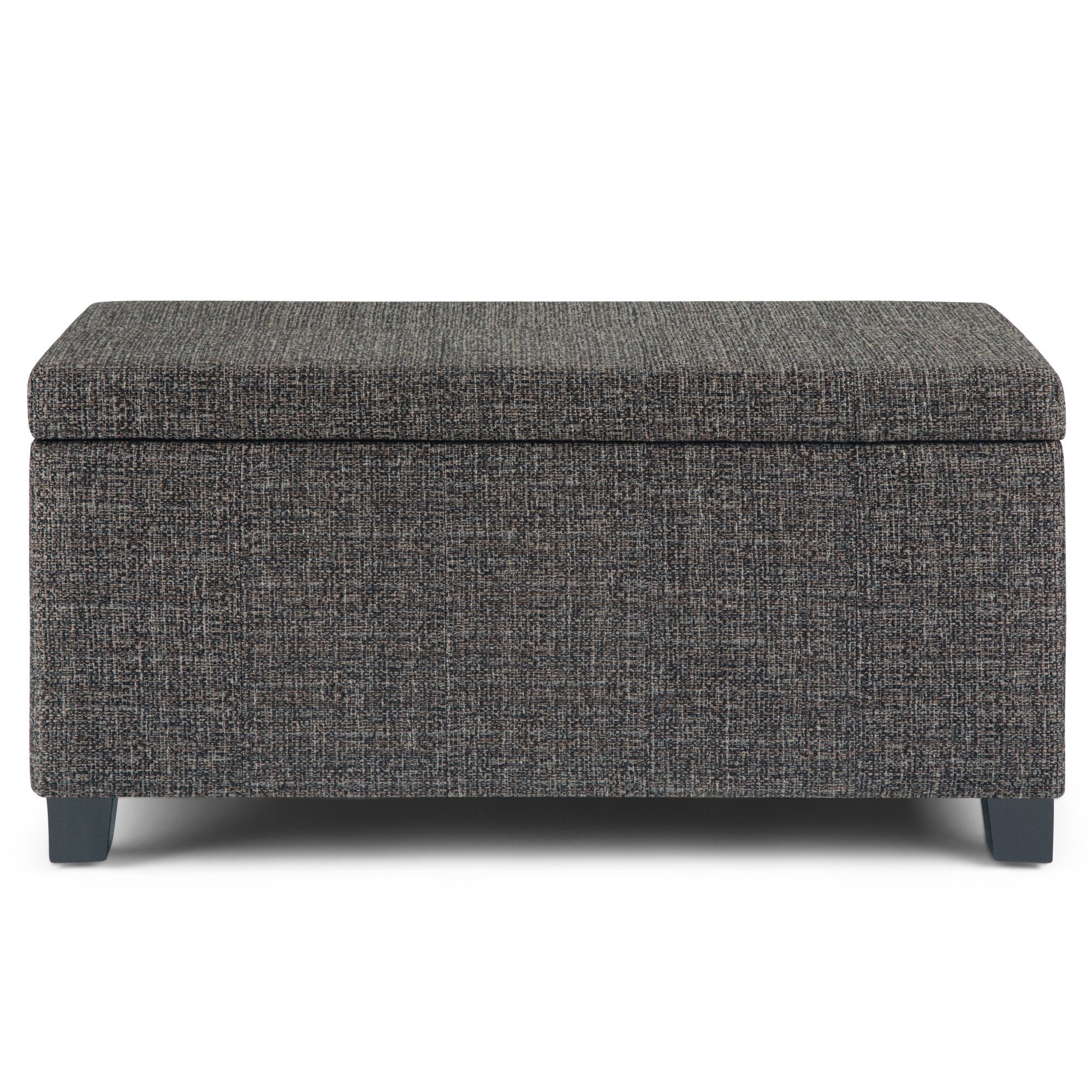 Dover Storage Ottoman in Linen