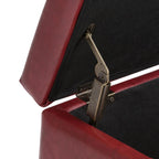 Dover Storage Ottoman in Vegan Leather