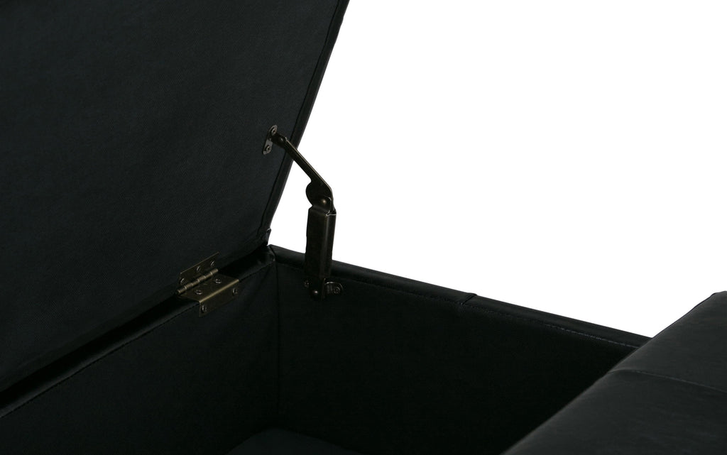 Dover Table Ottoman in Vegan Leather