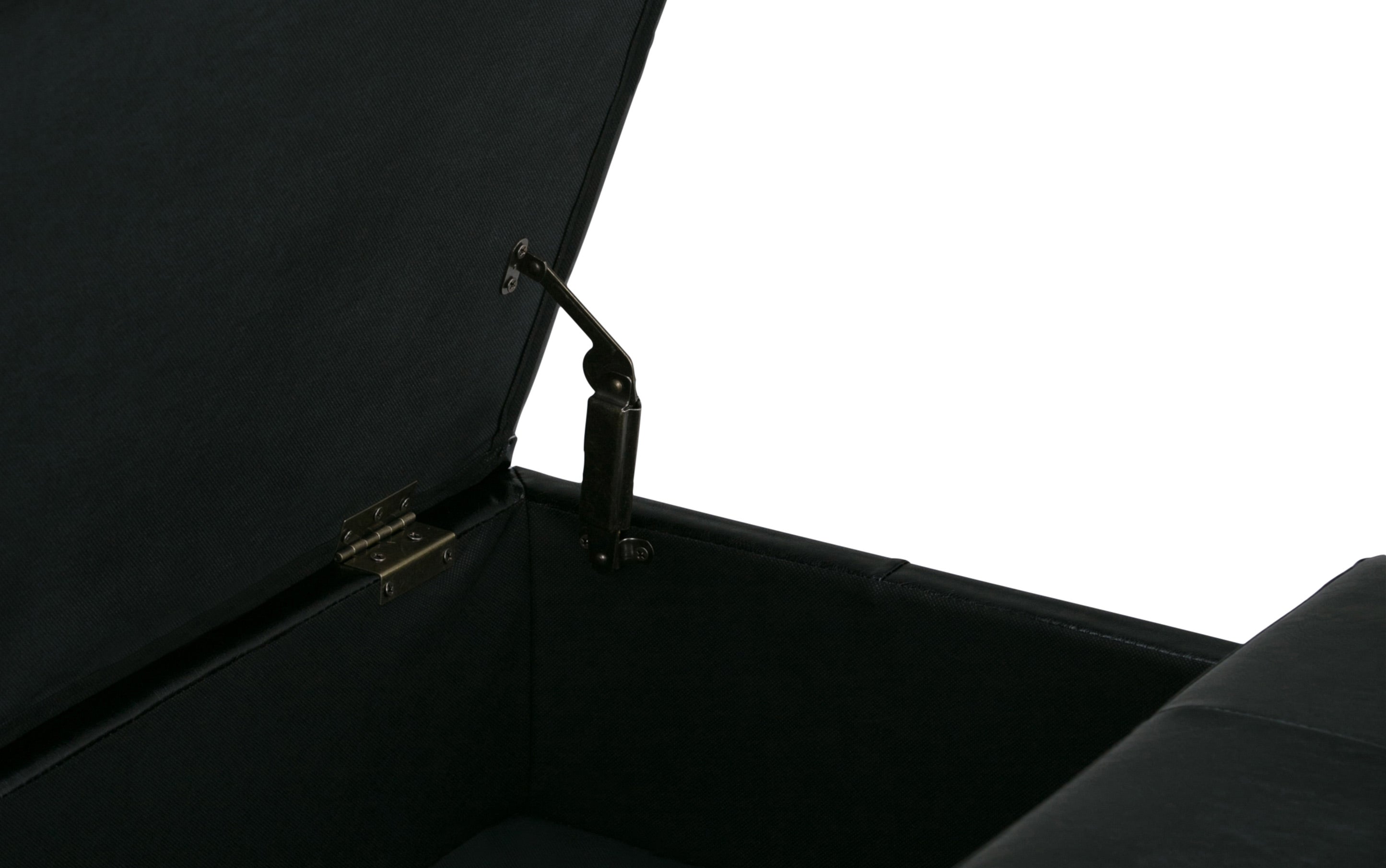 Dover Table Ottoman in Vegan Leather