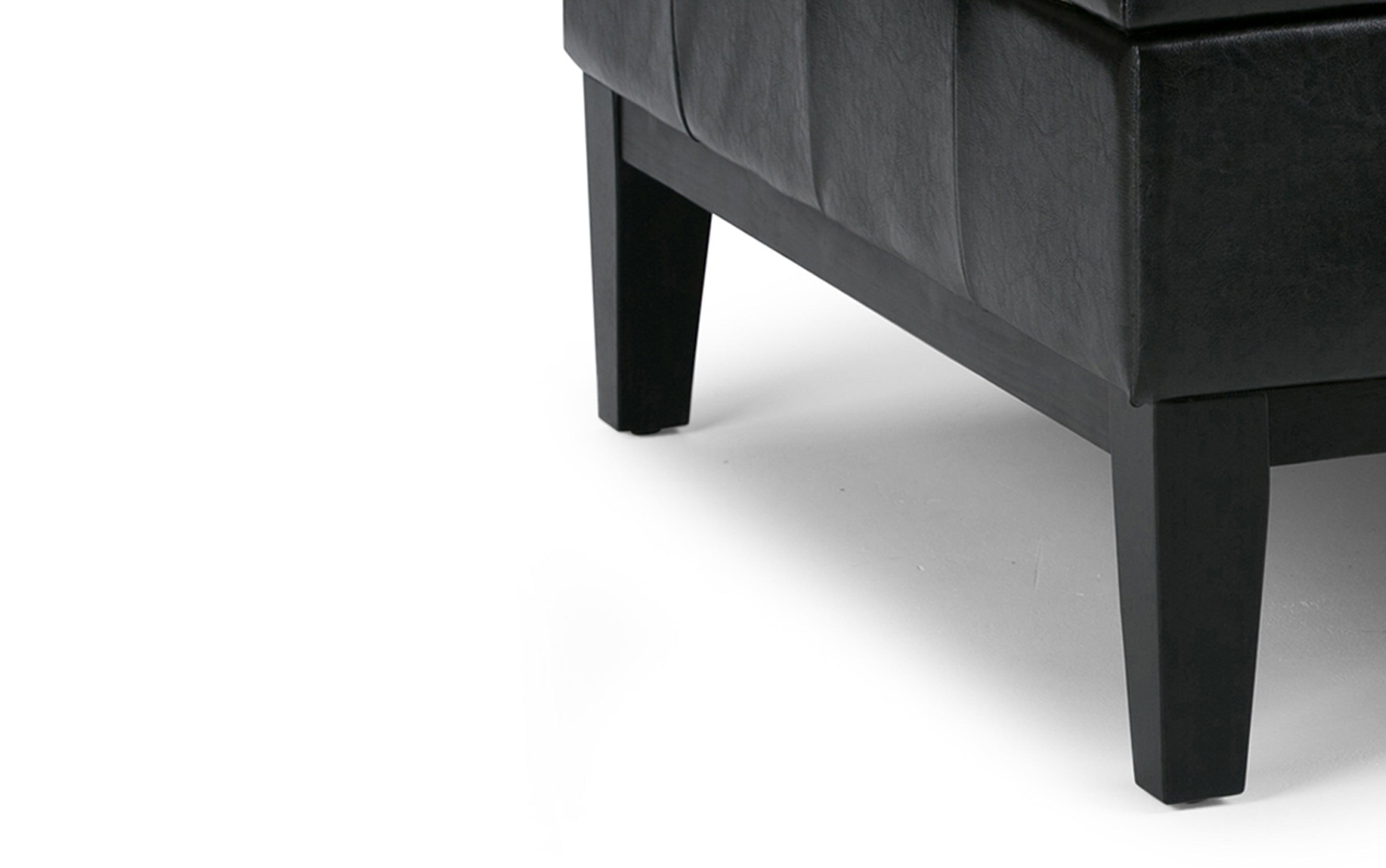 Dover Table Ottoman in Vegan Leather