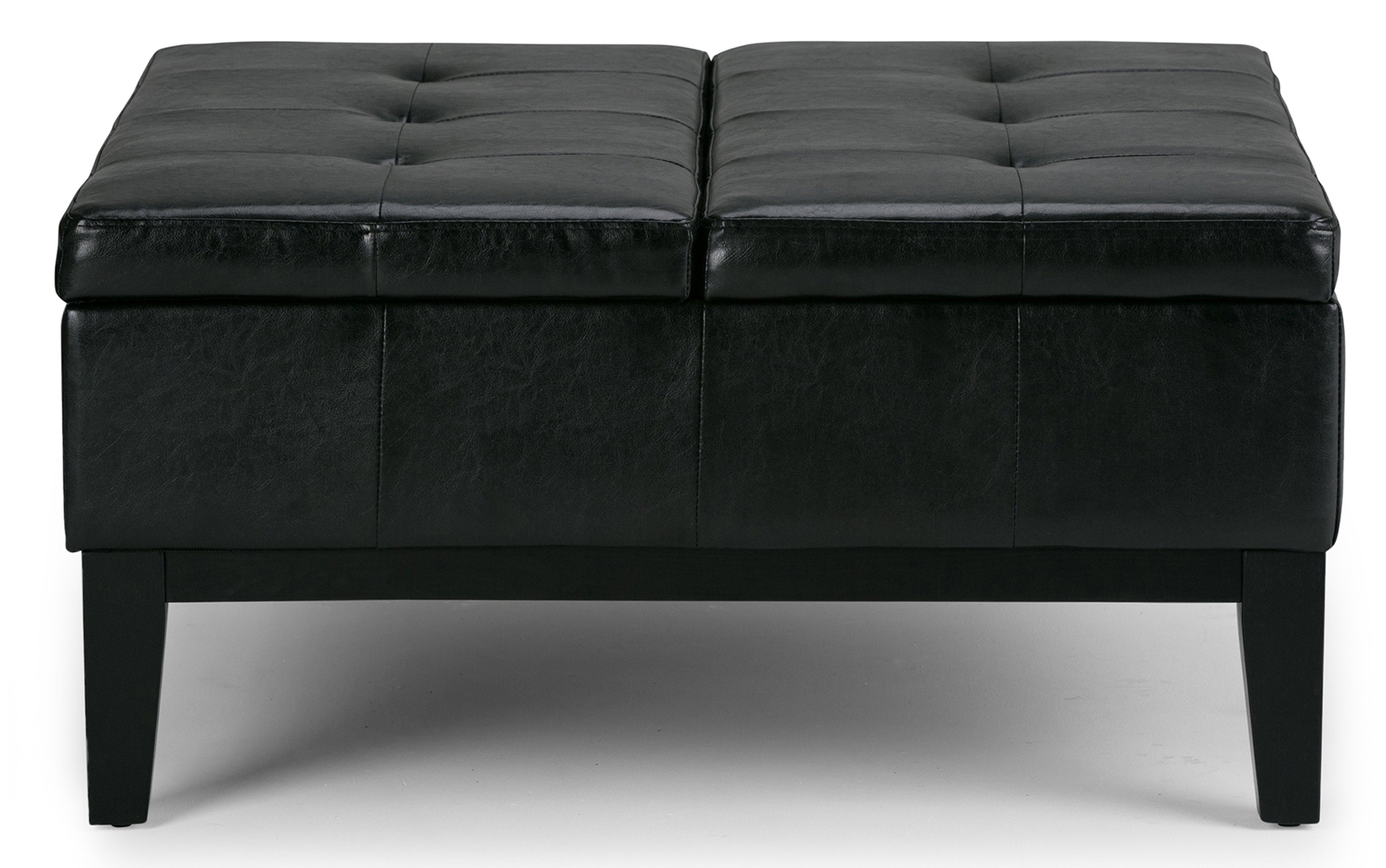 Dover Table Ottoman in Vegan Leather