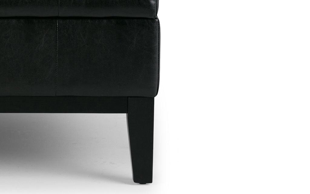 Dover Table Ottoman in Vegan Leather