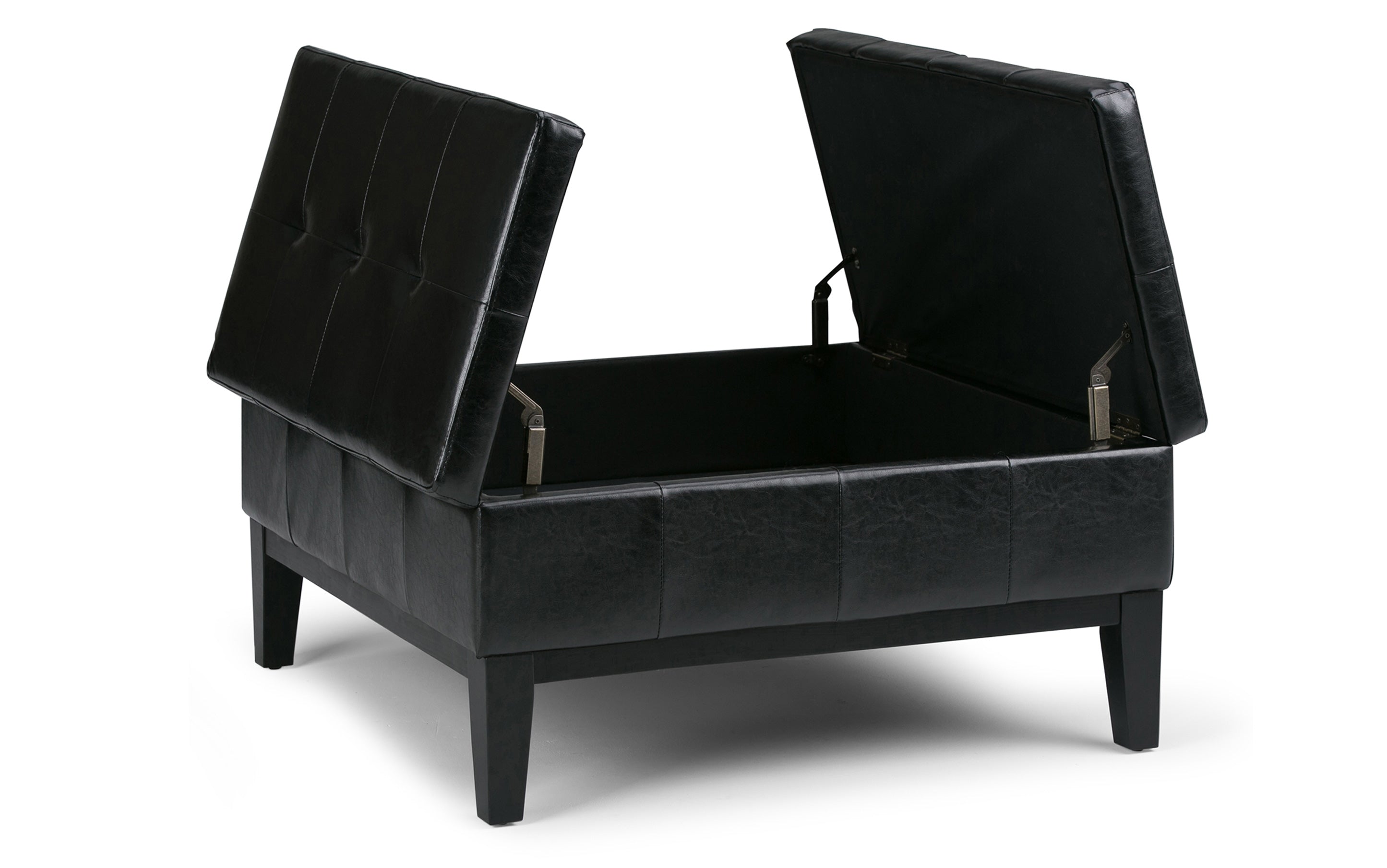 Dover Table Ottoman in Vegan Leather