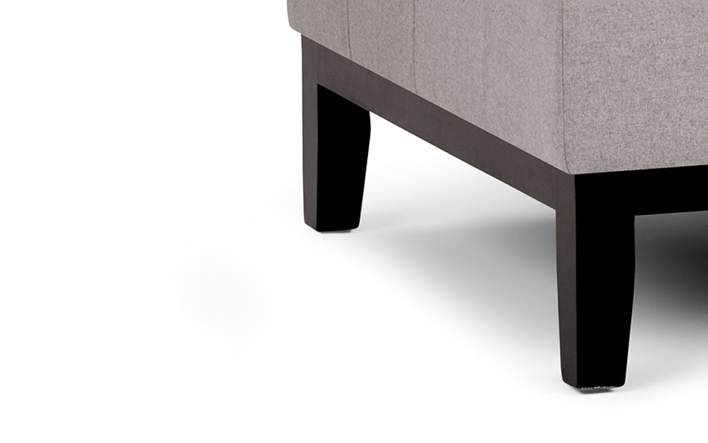 Dover Table Ottoman in Linen