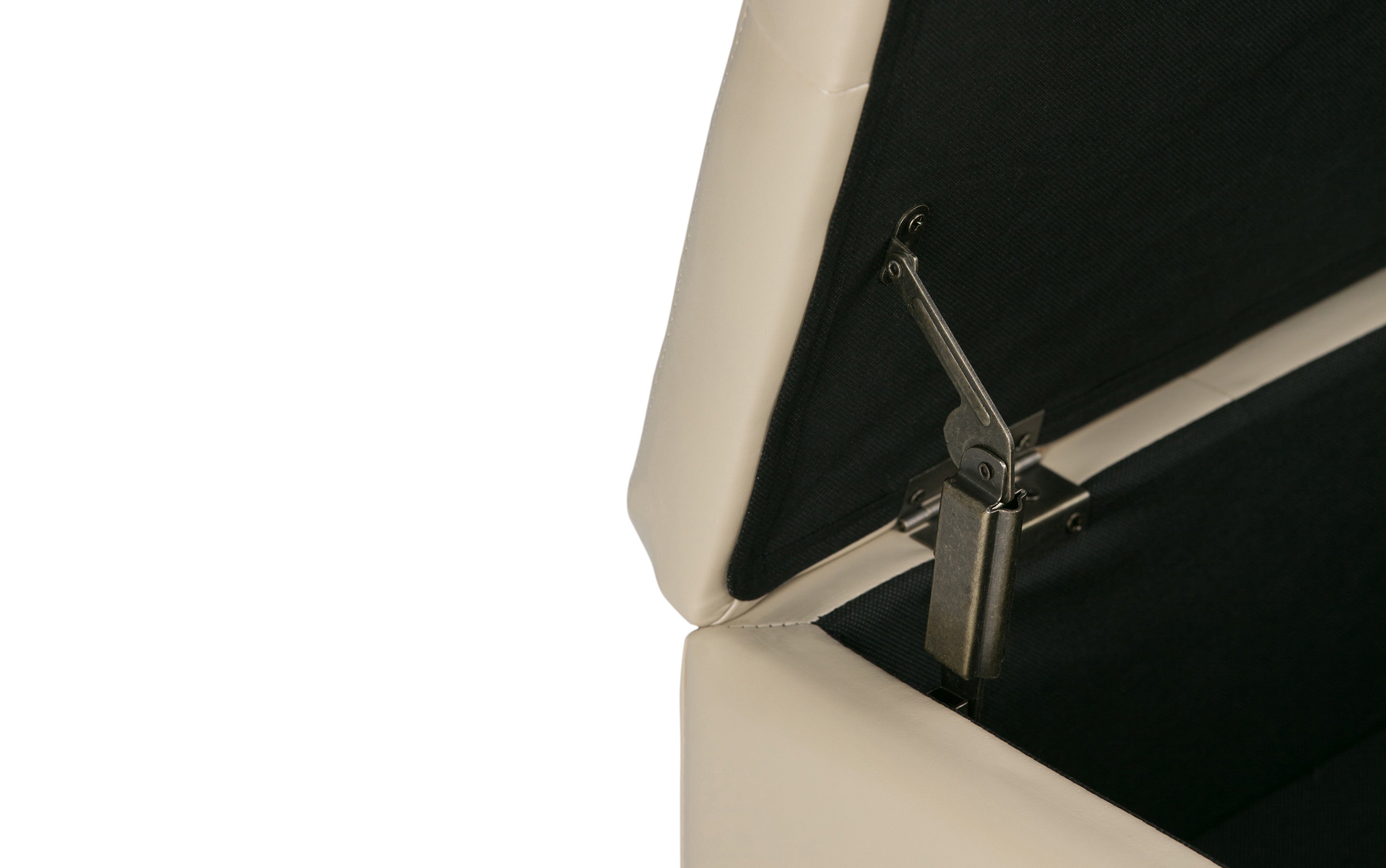 Dover Table Ottoman in Vegan Leather